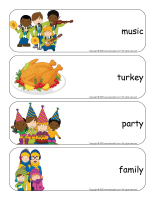 Giant word flashcards-Happy New Year-2026-2