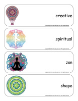 Giant word flashcards-Mandalas-3