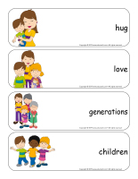 Giant word flashcards-Mother’s Day 2019-3