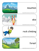 Giant word flashcards-Mountains-1