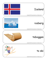 Giant word flashcards-Nordic countries-2