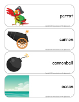 Giant word flashcards-Pirates-2