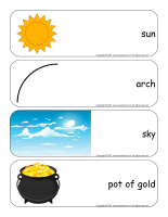 Giant word flashcards-Rainbows-3