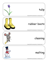 Giant word flashcards-Spring-3