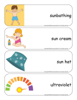 Giant word flashcards-Sunshine-2026-2