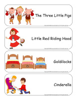Giant word flashcards-Tales-1