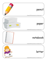 Giant word flashcards-Writing-1