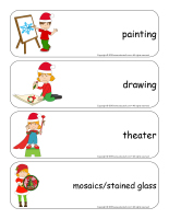 Giant word flashcards hristmas-Creative workshops-1