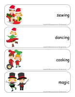 Giant word flashcards hristmas-Creative workshops-3