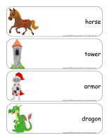 Giant word flashcards-knights and princesses-2