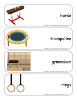 Giants word flashcards-Gymnastics-3