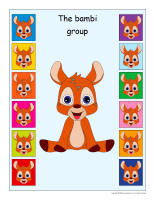 Group identification-Bambis