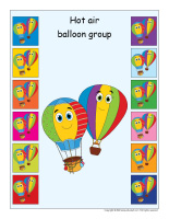 Group identification-Hot air balloons
