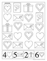 Sequential-story-Valentine?s-Day Hunt and seek-Valentine’s Day