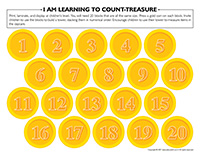 I am learning to count-Treasure