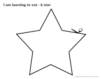 I am learning to cut-A star