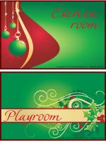 Posters-Christmas-room-identification