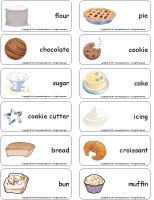 Word-flashcards-The-bakery