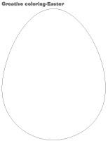Creative coloring Easter 1
