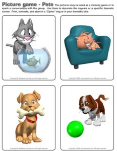 Pets-Picture game