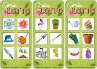 Lotto game - The garden