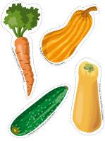 Educa decorate - Vegetables