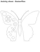Activity-sheets - Butterflies
