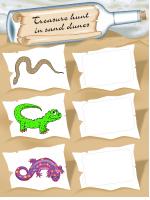 Game - Treasure hunt in sand dunes Game - Treasure hunt in sand dunes