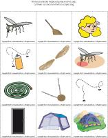 Magnifying glass game - Mosquitoes