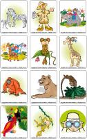 Picture game - the jungle Picture game - the jungle