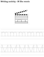 Writing activities - M like movie