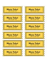 Movie tickets