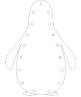 Lacing penguin