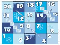 Snakes and ladders-Ice