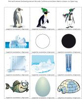 Magnifying-glass game-Penguins