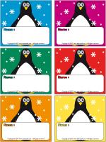 Name tags-Penguins