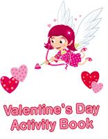 Activity sheets - Valentine’s Day Activity Book