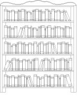 Coloring pages theme-The library