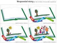 Sequential story-The library