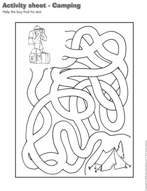 activity village coloring pages summer fun - photo #27