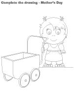 Complete the drawing-Mother’s Day Complete the drawing-Mother’s Day