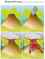 Sequential story-Volcanoes Sequential story-Volcanoes