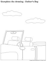 Complete the drawing-Father’s Day