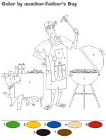 Color by number - Father?s Day Color by number - Father?s Day
