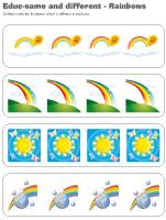Educ-same and different-Rainbows Educ-same and different-Rainbows