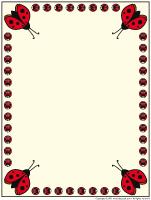 Stationery-Ladybugs Stationery-Ladybugs