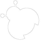 Stencils-Ladybugs Stencils-Ladybugs