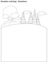 Creative coloring-Vacations Creative coloring-Vacations