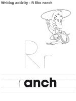 Writing-activities-R like ranch