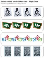 Educ-same and different-Alphabet Educ-same and different-Alphabet